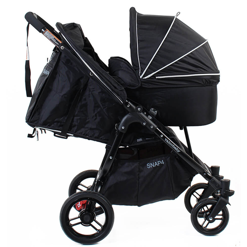 pram with capsule and bassinet