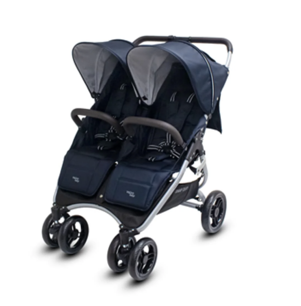 Snap Duo Navy side by side double stroller