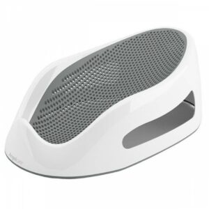 White Angelcare bath support with grey mesh