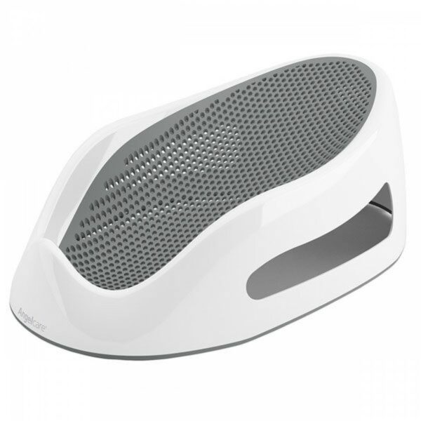 White Angelcare bath support with grey mesh
