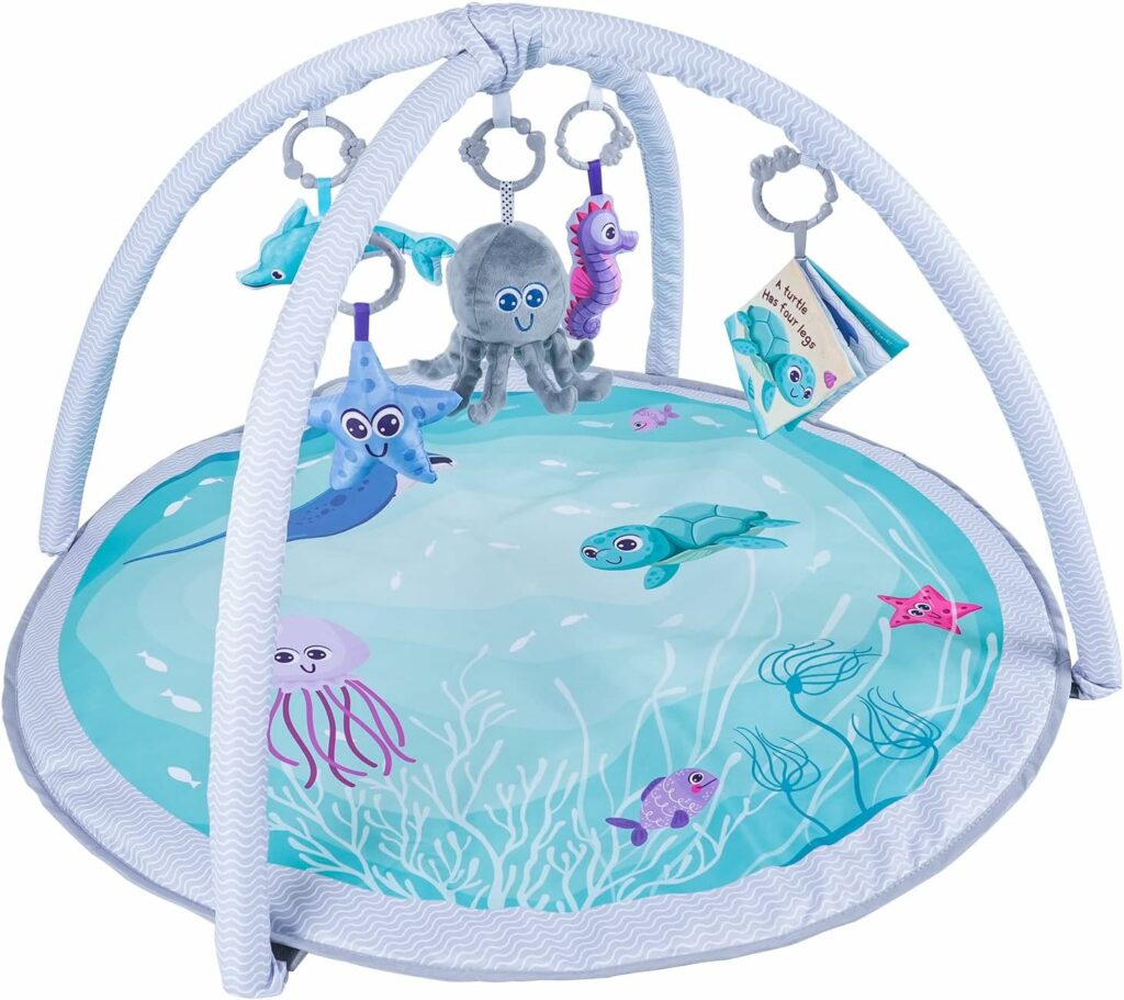 Ocean Theme Baby Play Mat and Gym